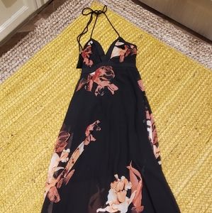 WHBM maxi hi-lo dress